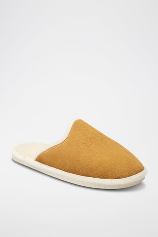 Zapatillas de casa de piel La Retournée