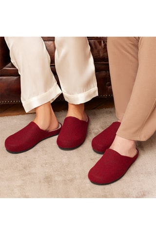 Zapatillas de casa de lana La Cubi