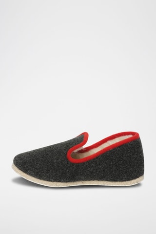 Zapatillas de casa de lana Bruyère