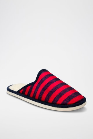 Zapatillas de casa de lana La mi marinière
