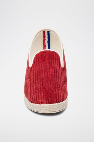 Zapatillas de casa La Côtelée rouge