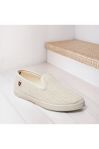 Zapatillas de casa La Nid d'abeille - Beige