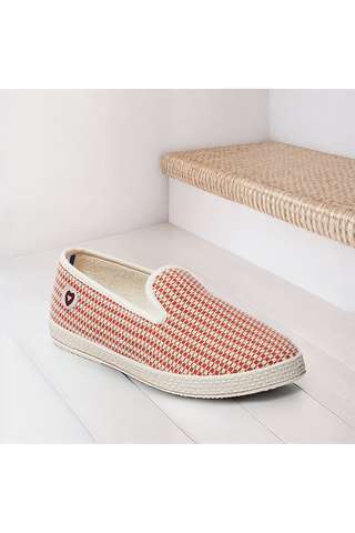 Zapatillas de casa La Damier - Coral