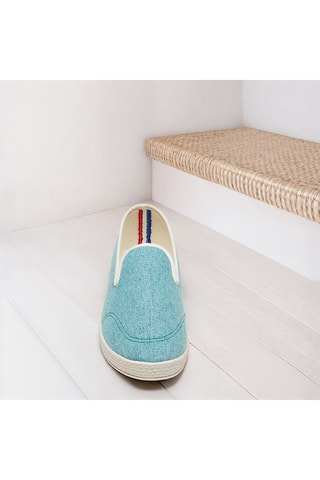 Zapatillas de casa La Toile - Turquesa