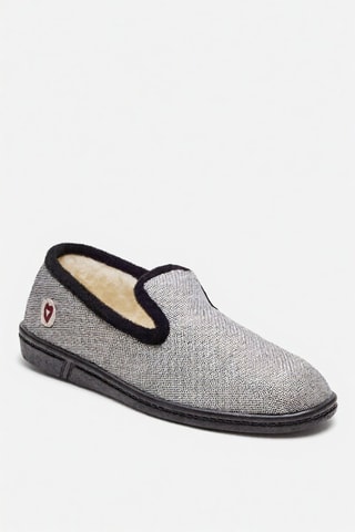 Zapatillas de casa La Pimpante - Plateado