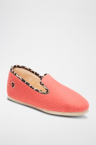Zapatillas de casa de lana L'Excentrique - Rosa