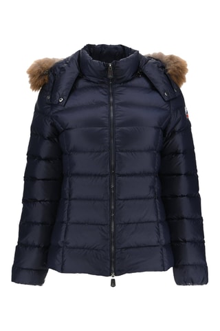 Doudoune à capuche Grand Froid Luxe - Bleu marine