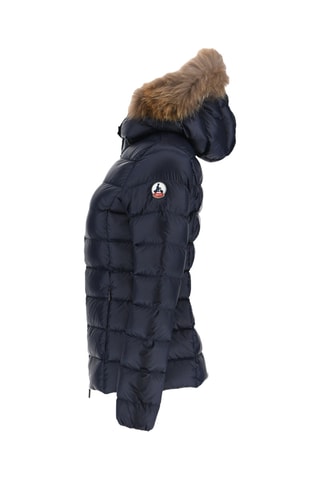 Doudoune à capuche Grand Froid Luxe - Bleu marine