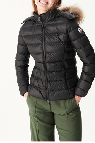 Doudoune à capuche Grand Froid Luxe - Noir