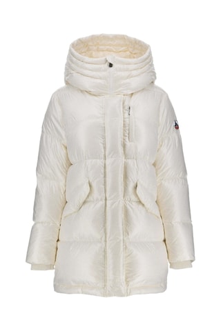 Doudoune à capuche Santa - Blanc