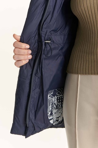 Doudoune à capuche Grand Froid Luxe 2.0 - Bleu marine