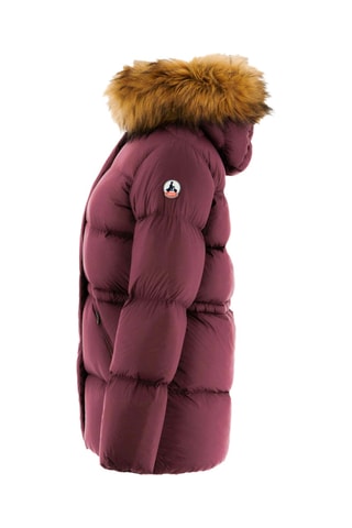 Doudoune à capuche Grand Froid Luxe 2.0 - Aubergine