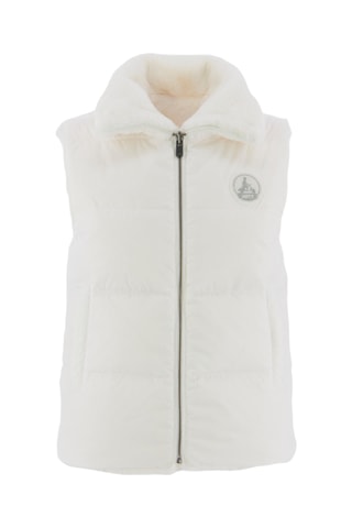 Doudoune avec des cristaux Swarovski® réversible Grand Froid Daria 2.1 - Blanc
