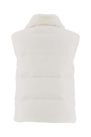 Doudoune avec des cristaux Swarovski® réversible Grand Froid Daria 2.1 - Blanc