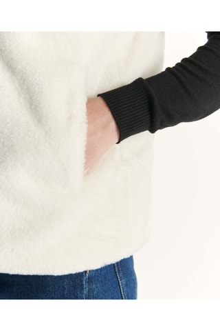 Doudoune avec des cristaux Swarovski® réversible Grand Froid Daria 2.1 - Blanc
