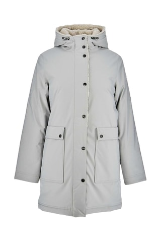Parka Grand Froid à capuche Taiga - gris acier