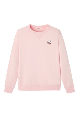 Sweat en coton biologique Elvas - Rose pêche