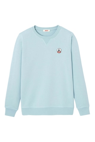 Sweat en coton biologique Elvas - Bleu iceberg