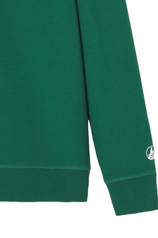 Sweat en coton biologique Elvas Elvas Logo - Vert foncé