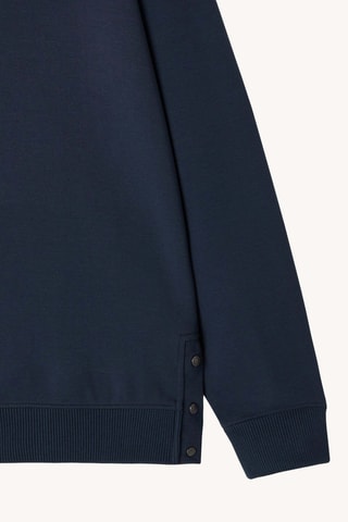Sweat en coton biologique Greewich Greenwich - Bleu marine