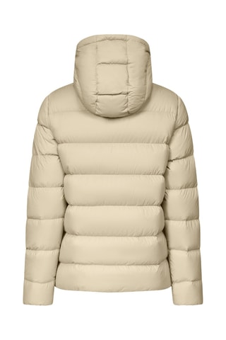 Doudoune droite à capuche Johanna - Beige