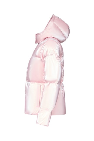 Doudoune Grand Froid nacrée Tanya Glossy - Rose pétale