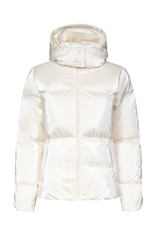 Doudoune Grand Froid nacrée Tanya Glossy - Blanc perle