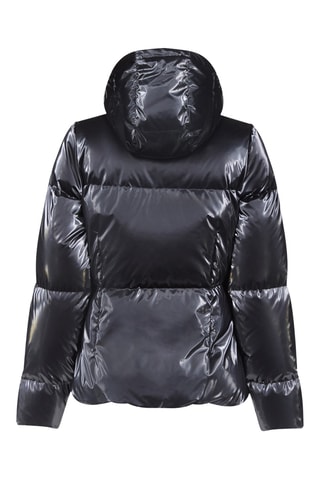 Doudoune Grand Froid nacrée Tanya Glossy - Noir