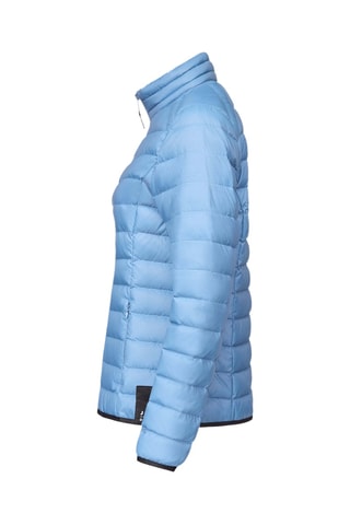 Doudoune légère avec détails en denim Jott x Denham Flight - Bleu délavé