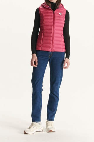 Doudoune légère sans manches Mali - Rose cerise