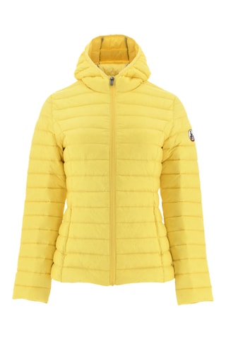Doudoune légère à capuche Cloe - Jaune doux