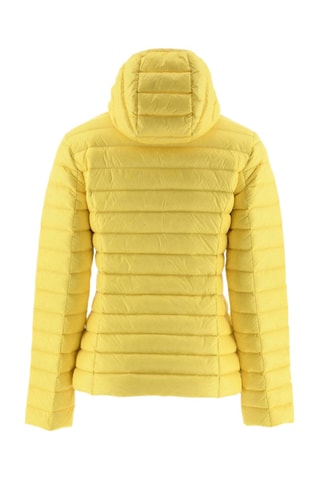 Doudoune légère à capuche Cloe - Jaune doux