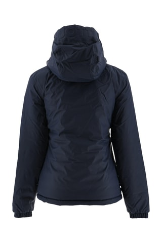 Doudoune réversible à capuche Vienne - Bleu marine et rose sauvage