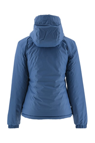 Doudoune réversible à capuche Vienne - Bleu jean et army