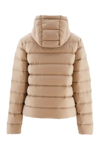Doudoune droite à capuche Jane - Beige