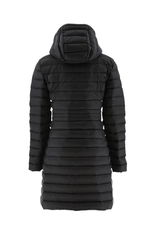 Doudoune longue à capuche Vero - Noir