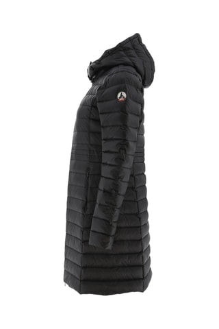 Doudoune longue à capuche Vero - Noir