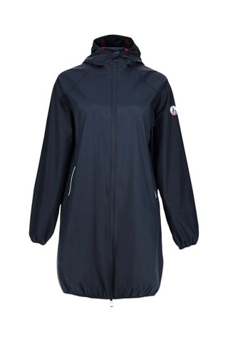 Veste longue à capuche Copenhagen - Bleu marine
