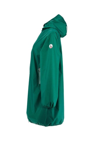 Veste longue à capuche Copenhagen - Vert foncé