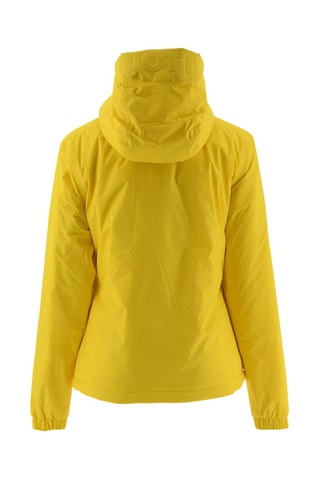 Doudoune réversible à capuche Ultralight Kara - Citron et blanc cassé