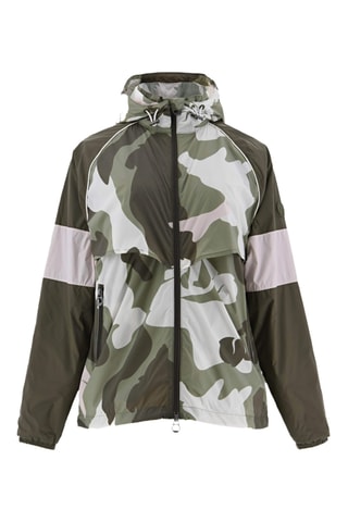 Coupe-vent à capuche Scirocco - Camouflage Rose sauvage