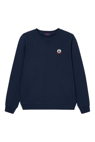 Sweat en coton biologique Elvas - Bleu marine