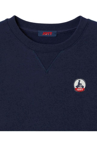 Sweat en coton biologique Elvas - Bleu marine