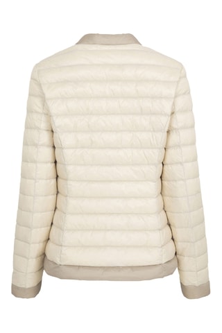 Doudoune légère bicolore Paola - Argile et beige