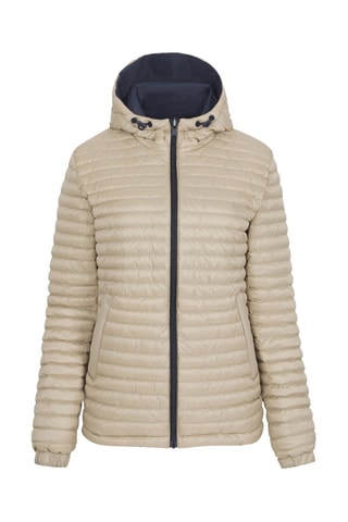Doudoune réversible à capuche Ultralight Bangkok 2.0 - Bleu marine et beige
