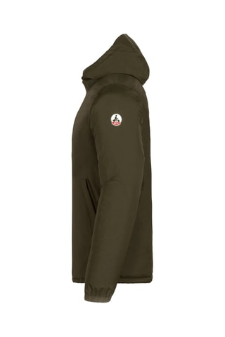 Doudoune réversible à capuche Ultralight Bangkok 2.0 - Army et rose poudré