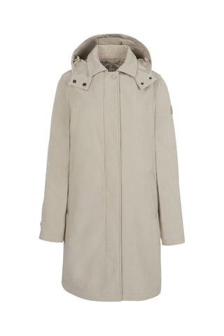 Imperméable à capuche amovible Corinthe - Beige