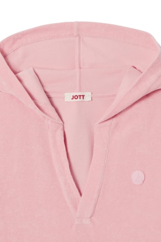 T-shirt à capuche en Vilanova - Rose pêche