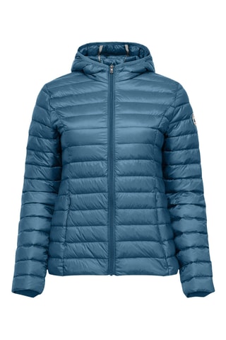 Doudoune légère à capuche Cloe - Denim clair