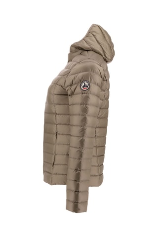 Doudoune légère à capuche Cloe - Beige foncé
